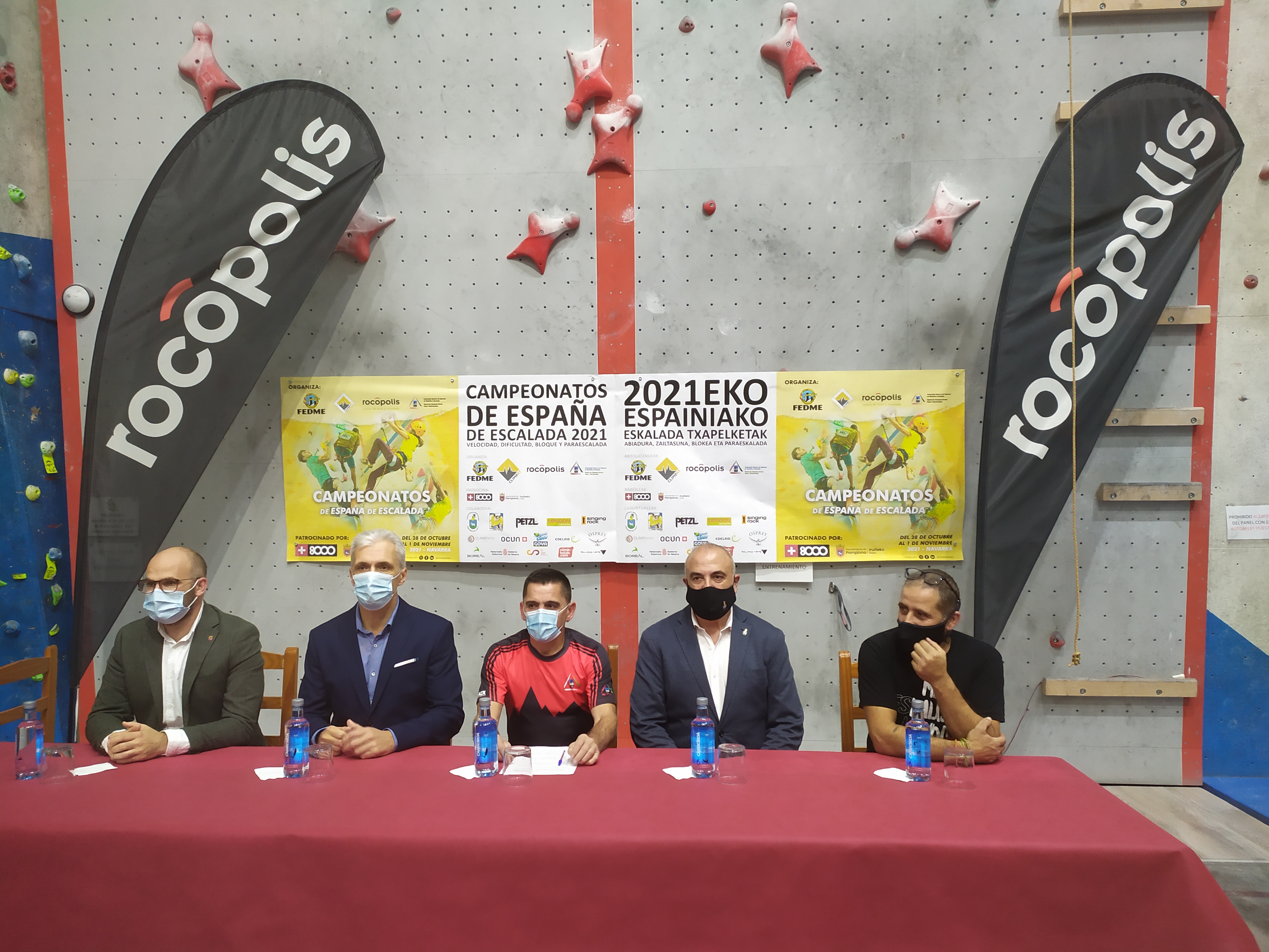 PRESENTADOS LOS CAMPEONATOS DE ESPA&Ntilde;A DE ESCALADA